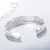 925 Silver Cloisonne Peacock Sutra Bangle