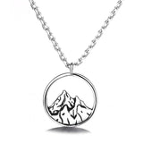 Sweet Romantic Mountain Sea Oath Necklace