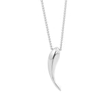 925 Sterling Silver Smooth Whale INS Necklace For Women Jewelry