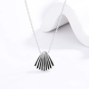 925 Silver Thai Silver Shell Clavicle Chain INS Necklace Women Party Gift