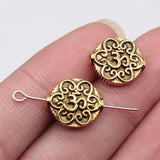 10pcs Antique Om Small Hole Beads For Jewelry Making DIY Findings