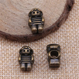 10pcs Little Boy European Beads 2 Colors For Jewelry Making