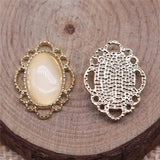 10pcs Geometric Charms 18x14mm for DIY Jewelry Making