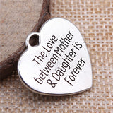 10pcs 25x25mm Heart Plate Charms for DIY Jewelry Making