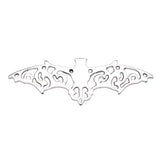 10pcs Bat Pendant Charms Antique Silver for Jewelry Making DIY Craft