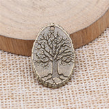 10pcs Tree of Life Charms Pendant Silver DIY Jewelry Findings