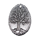 10pcs Tree of Life Charms Pendant Silver DIY Jewelry Findings