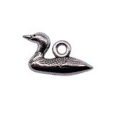 20pcs Goose Charms 18x10mm Antique Silver DIY Jewelry Findings Pendant