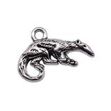 20pcs Animal Charms 19x13mm Antique Silver Pendant Jewelry Findings
