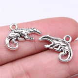 20pcs Animal Charms 19x13mm Antique Silver Pendant Jewelry Findings
