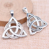 5pcs Triquetra Knot Charms Pendant for DIY Jewelry Making