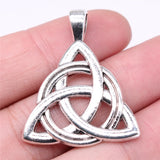 5pcs Triquetra Knot Charms Pendant for DIY Jewelry Making