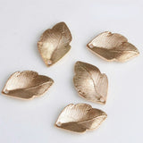 10Pcs/Lot Leaf Charms Alloy Pendants For Jewelry Making