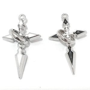 4pcs Alloy Cross Charms for Jewelry Making DIY