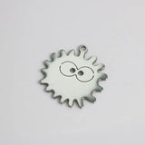 5Pcs Stainless Steel Monster Charms for Jewelry Making