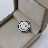 5Pcs Flowers Smiley Face Stainless Steel Charms for Jewelry Making