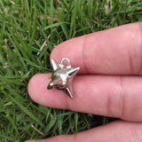8Pcs Alloy Thorns & Ball Pendants for Hip Hop Jewelry Making