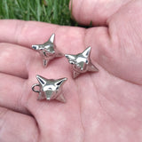 8Pcs Alloy Thorns & Ball Pendants for Hip Hop Jewelry Making