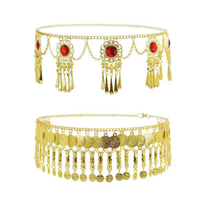 Tassel Waist Chain for Masquerade Carnivals Party Cosplay Decor