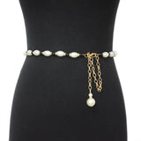 Metal Beaded Pearl Waist Chain Belt/Necklace/Bracelet