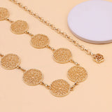 Hot Girl Sexy Golden Leaf Waist Chain for Party/Club Idol Costume Jewelry