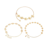 Hot Girl Sexy Golden Leaf Waist Chain for Party/Club Idol Costume Jewelry