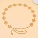 Hot Girl Sexy Golden Leaf Waist Chain for Party/Club Idol Costume Jewelry
