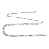 Faux Crystal Women Chain Belt Sparkling Waist Chain