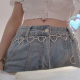Women's Waist Chain Butterfly Pendant Punk Hip Hop Street Decoration