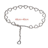 Women's Punk Waist Chain with Butterfly Pendant
