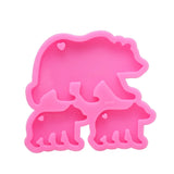 Polar Bear Family Silicone Mold Set