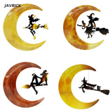 Resin Halloween Witch Moon Mold - Jewelry Making