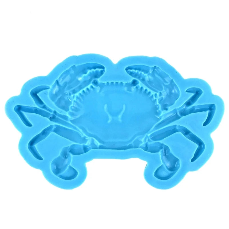 3D Crab Resin Mold for Wall Decor, Animals Silicone Epoxy Casting Mold