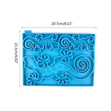 Lizard Wall Decoration Epoxy Resin Mold Silicone Mould