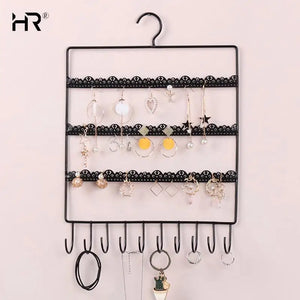 Wall Earring Jewelry Organizer Holder Display Stand Rack