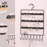 Wall Earring Jewelry Organizer Holder Display Stand Rack