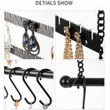 Wall Earring Organizer, Hanging Jewelry Organizer Earring Holder Stand