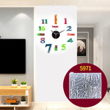 Silicone Mold DIY Wall Clock Ornament