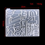 Silicone Mold DIY Wall Clock Ornament