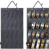 Felt Hair Claw Crabs Storage Bag for Women Hair Accessories Organizer