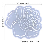 Hollow Roses Silicone Moulds for Wall Hanging Flower Decor