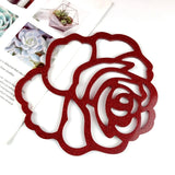 Hollow Roses Silicone Moulds for Wall Hanging Flower Decor