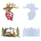 Elk Shape Resin Mould for DIY Craft Christmas Home Decoration