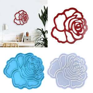 Flower-shaped Resin Mould for DIY Craft Home Decor