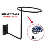 Wall Mount Helmet Basketball Wig Stand Holder Hat Storage