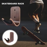Wood Hanger Rack for Skateboards Longboards Electric Guitar Ukulele
