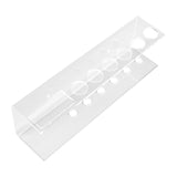 Acrylic Dry Erase Marker Holder, 6 Slot Clear Organizer