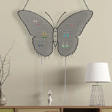 Butterfly Earring Organizer Wall Mounted Jewelry Holder Display