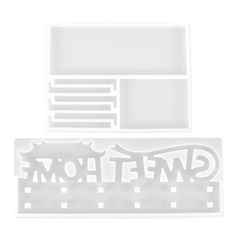 Wall Storage Shelf Silicone Mould for Home Decor
