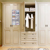 16-Pocket Sunglasses Storage Organizer Grey